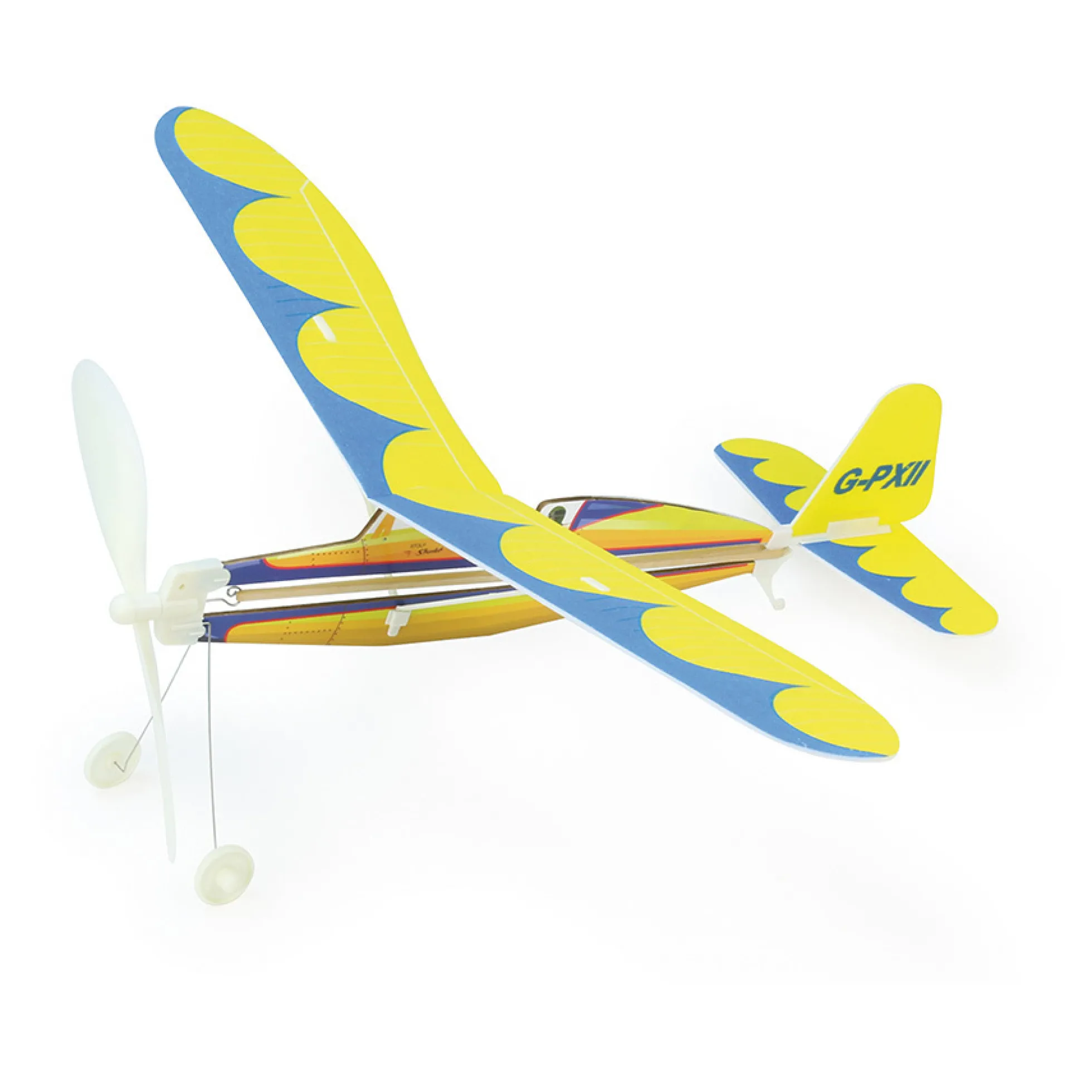 Avion à hélice, Jaune