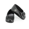 Ballerines noires pour poupée de 39 à 48 cm