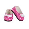 Ballerines roses pour Minouche 34 cm