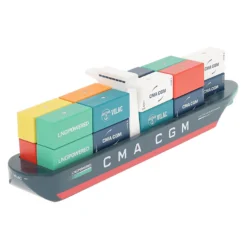Bateau porte-conteneurs en bois, Jacques Saadé - CMA-CGM
