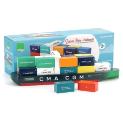 Bateau porte-conteneurs en bois, Jacques Saadé - CMA-CGM