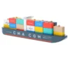 Bateau porte-conteneurs en bois, Jules Verne - CMA-CGM