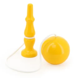 Bilboquet jaune