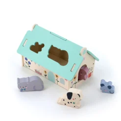 Boîte à formes, Maison des animaux - Sarah Betz