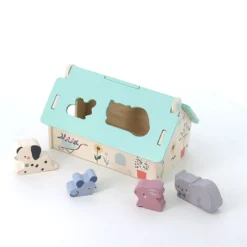 Boîte à formes, Maison des animaux - Sarah Betz