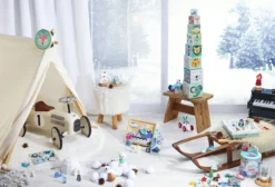 Boîte à musique en bois Boizoos, Mariette la minette