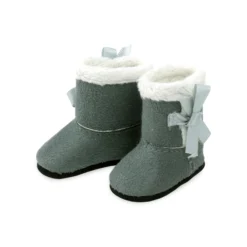 Bottes grises pour Minouche 34 cm
