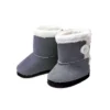 Bottes grises pour poupée 28 cm