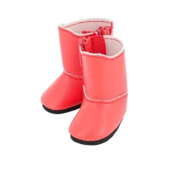 Bottes rouges pour Minouche 34 cm