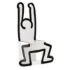 Chaise en bois, Blanche - Keith Haring