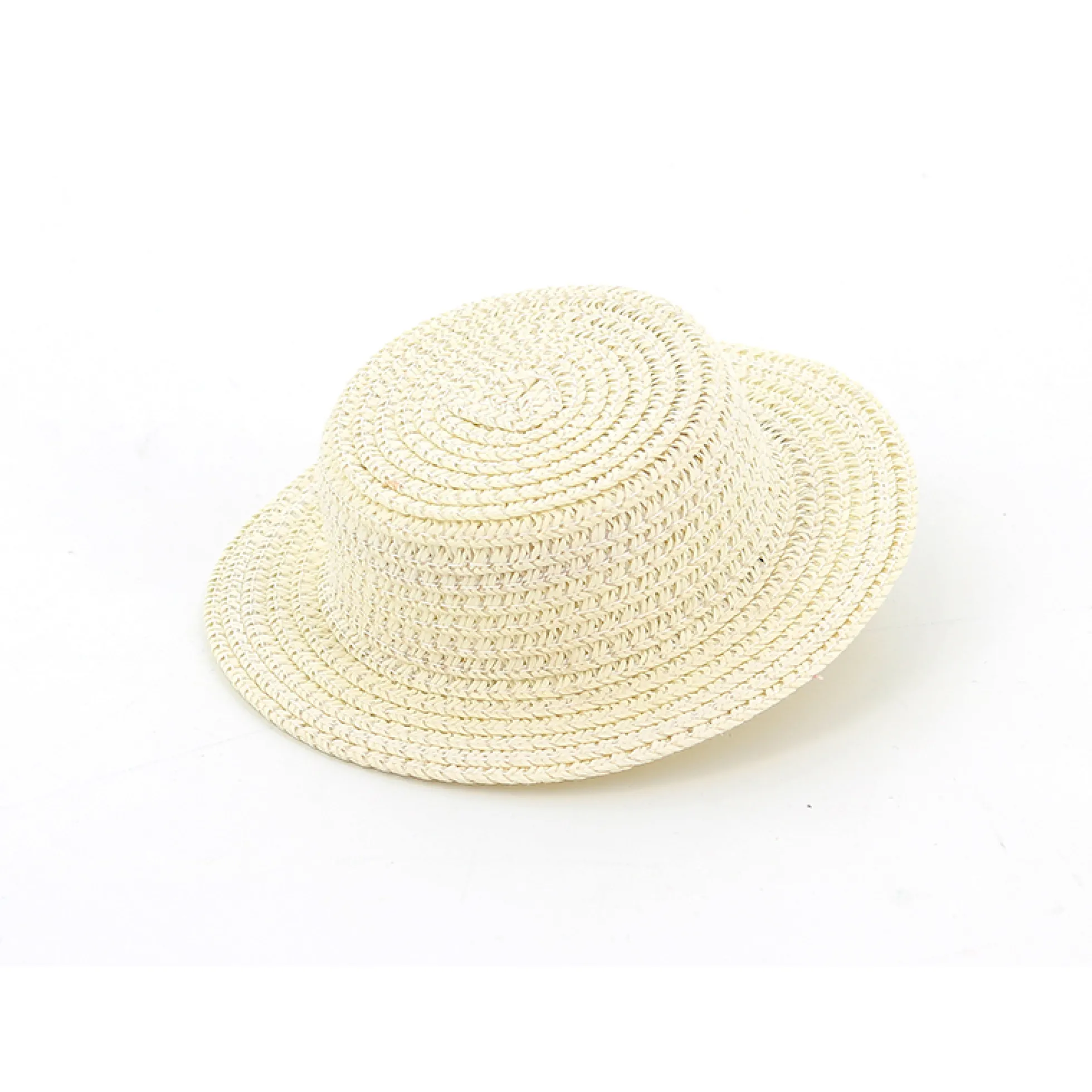 Chapeau de paille pour poupée T39 à 48 cm