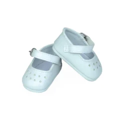 Chaussures blanches pour poupée de 39 à 48 cm