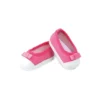Chaussures rose et blanche pour poupée T39 à 48 cm