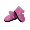 Chaussures roses pour Minouche 34 cm