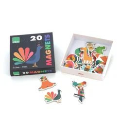 Coffret de 20 magnets Animaux - Andy Westface