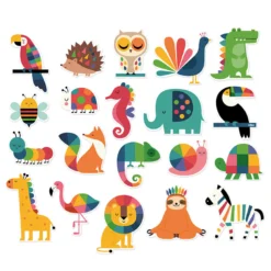 Coffret de 20 magnets Animaux - Andy Westface