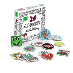 Coffret de 20 magnets - Keith Haring