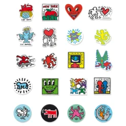 Coffret de 20 magnets - Keith Haring