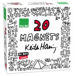 Coffret de 20 magnets - Keith Haring