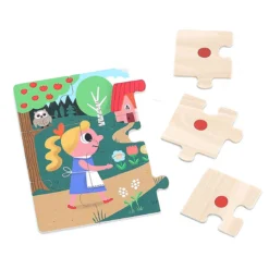 Coffret de 4 puzzles en bois, Boucle d’Or - Ingela P.Arrhenius