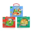 Coffret de 4 puzzles en bois, La maison - Mélusine Allirol