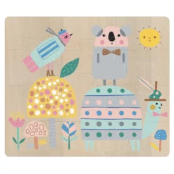 Coffret de 4 puzzles évolutifs en bois - Suzy Ultman