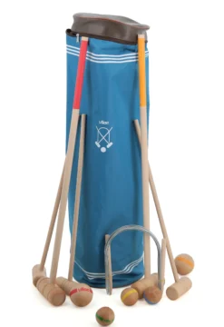 Croquet famille 2 adultes + 3 enfants