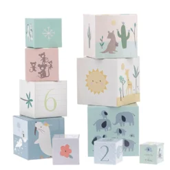 Cubes gigognes, Animaux du monde - Sarah Betz