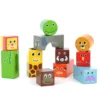 Cubes sonores en bois, La savane