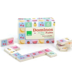 Dominos en bois, Fruits et légumes - Sarah Betz