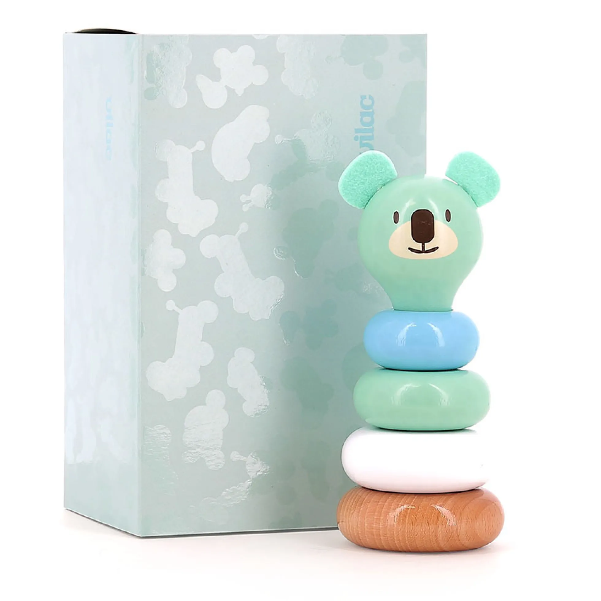 Empilable en bois Boizoos, Alice le koala