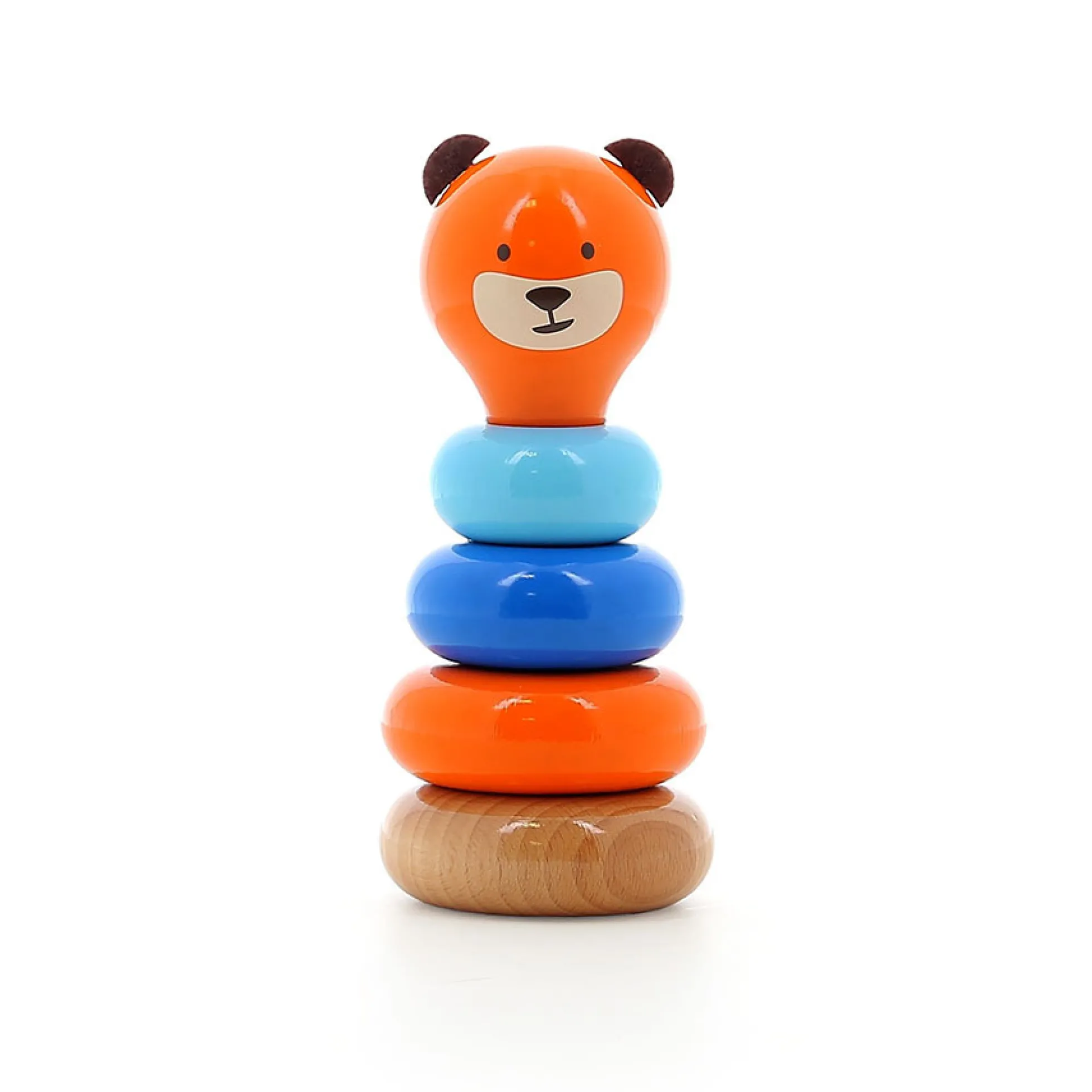 Empilable en bois Boizoos, Marcel l’ourson