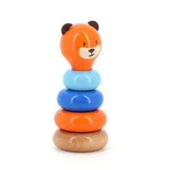 Empilable en bois Boizoos, Marcel l’ourson
