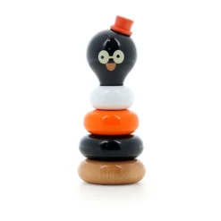 Empilable en bois Boizoos, René le pingouin
