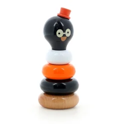 Empilable en bois Boizoos, René le pingouin