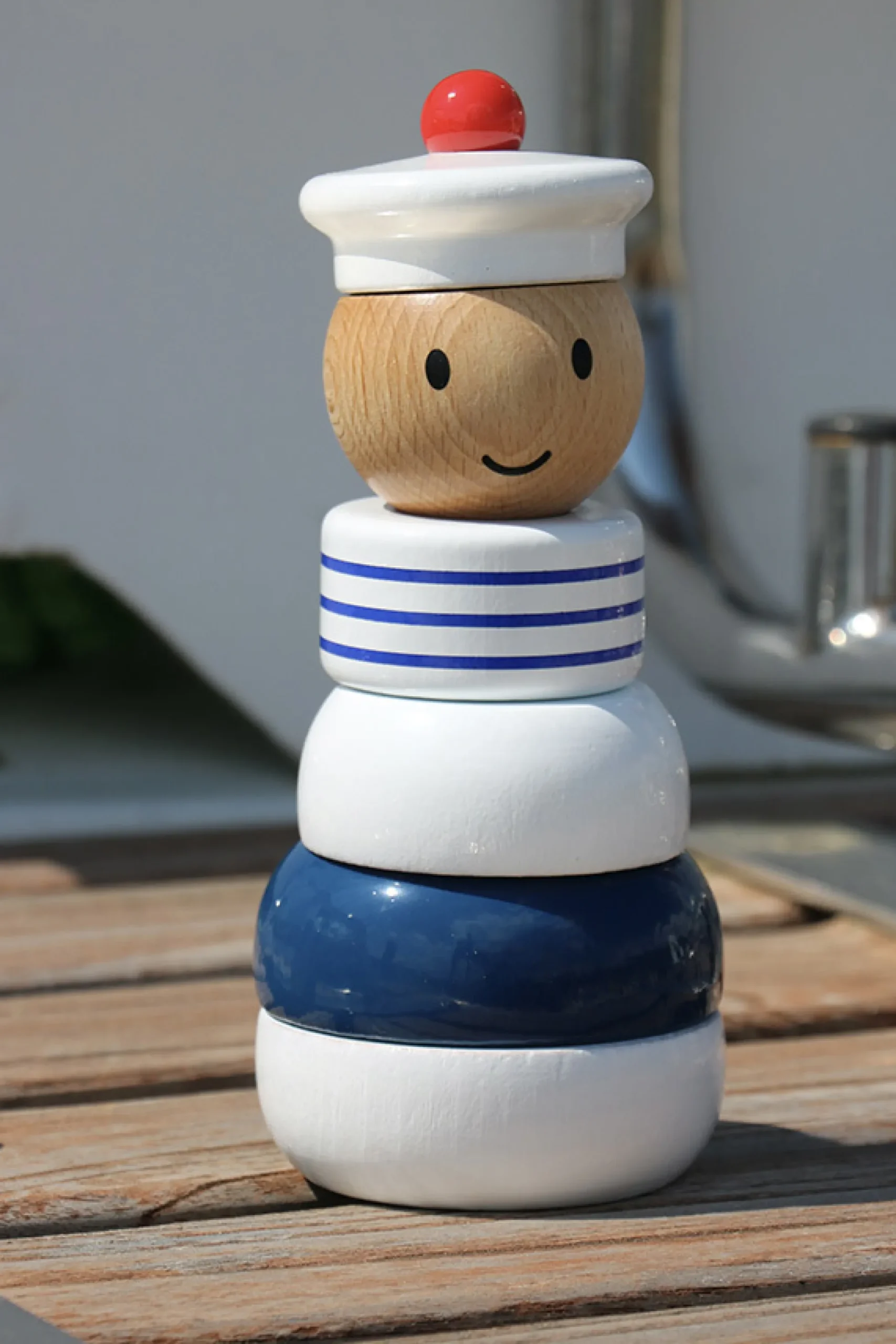 Empilable en bois, Ecole des mousses - Marine nationale