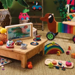 Encastrement en bois, J’apprends à compter les fruits - Andy Westface