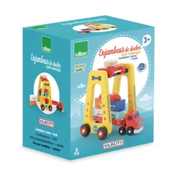 Enjambeur porte-containers magnétique en bois