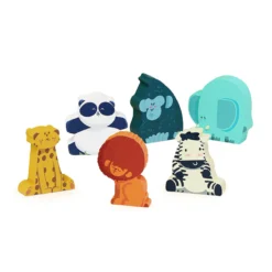 Figurines en bois, Mes histoires de jungle