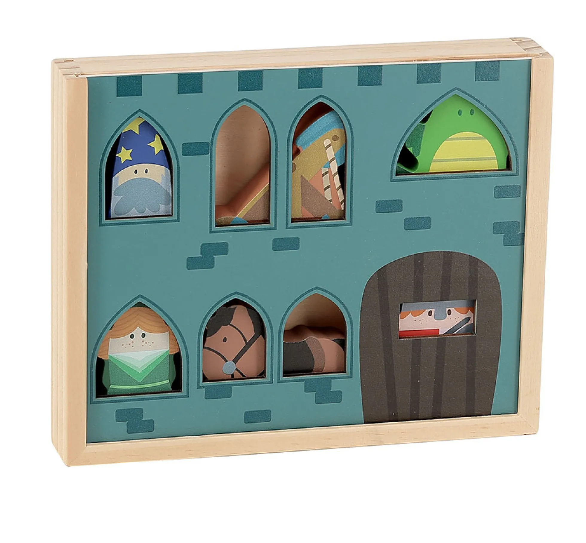 Figurines en bois, Mes histoires de château-fort