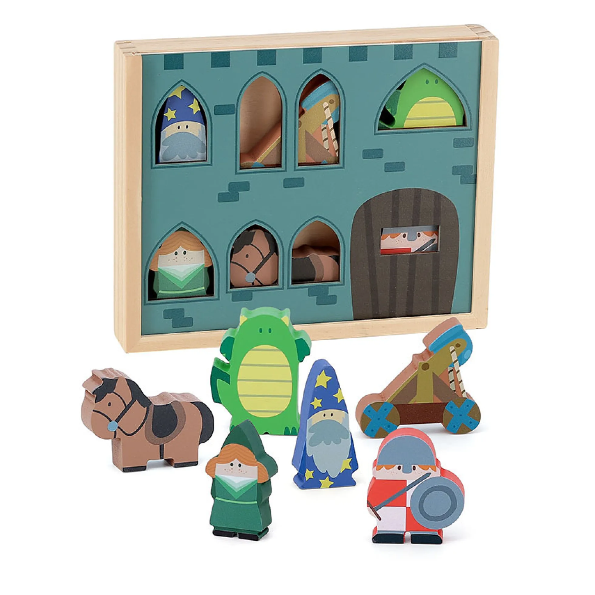 Figurines en bois, Mes histoires de château-fort