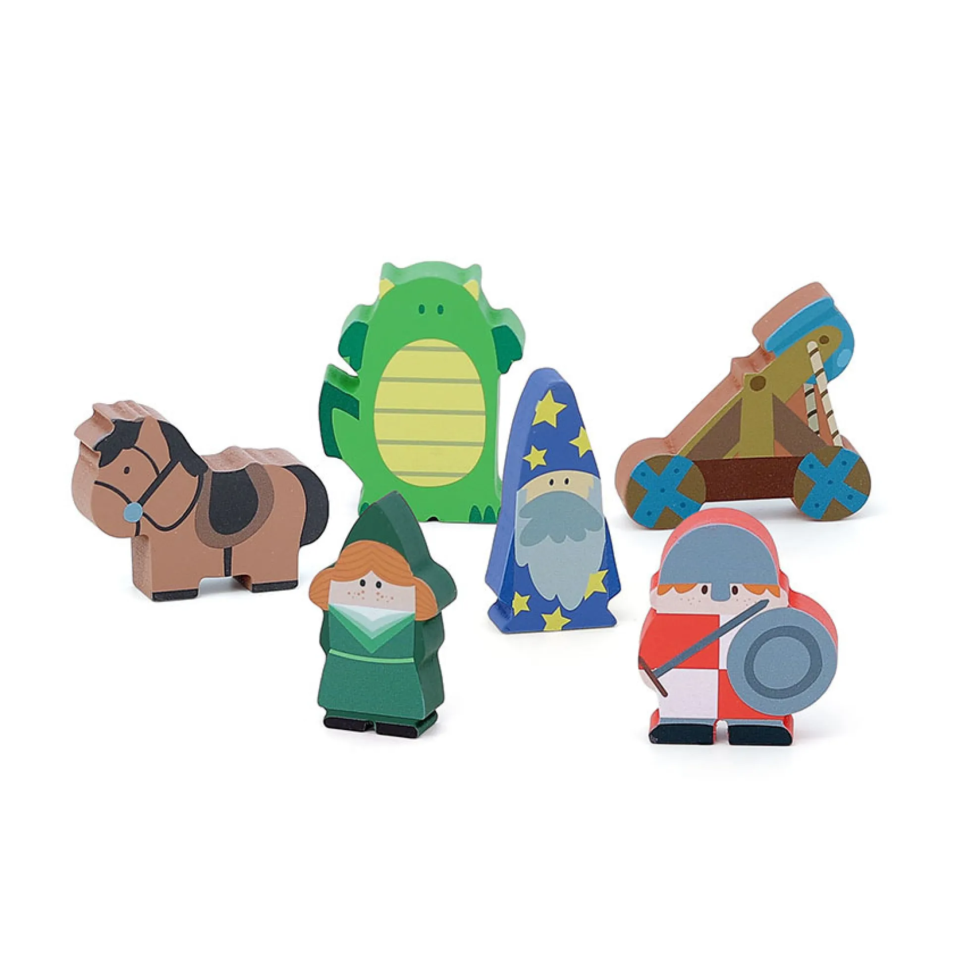 Figurines en bois, Mes histoires de château-fort
