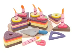 Gros gâteau d'anniversaire