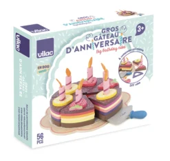 Gros gâteau d'anniversaire