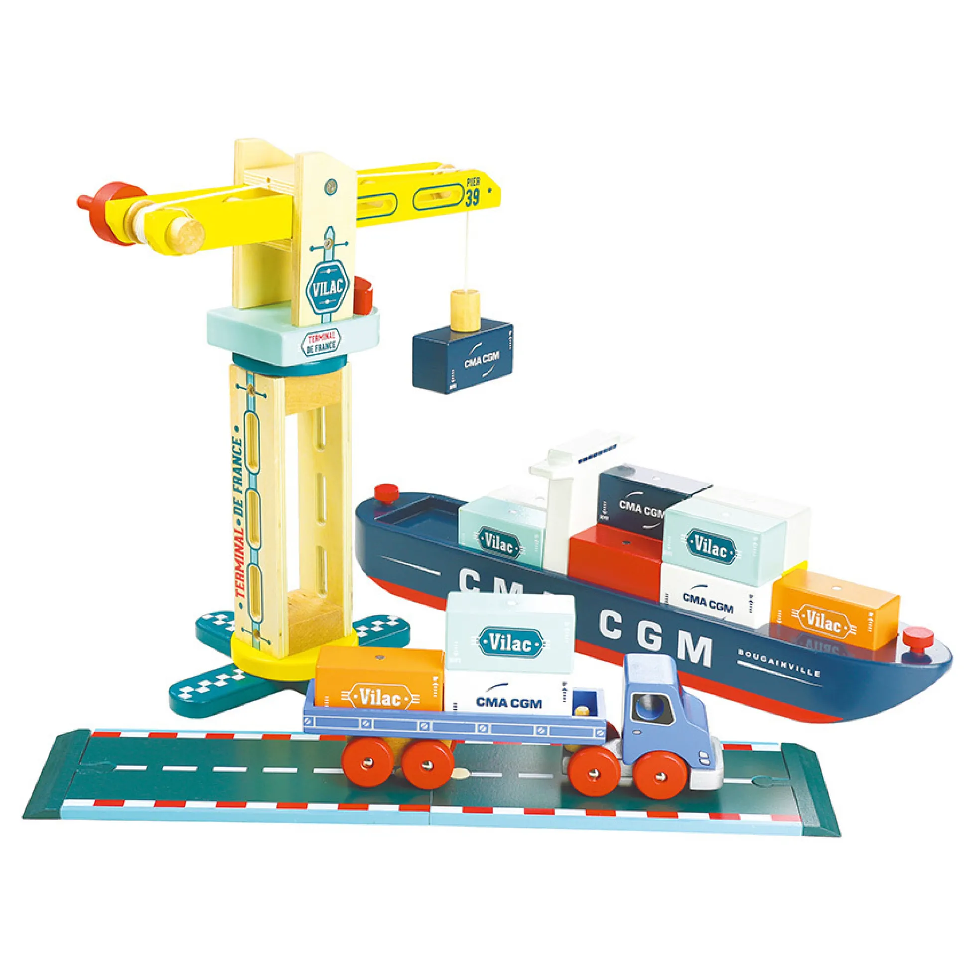 Grue en bois Docker, Vilacity