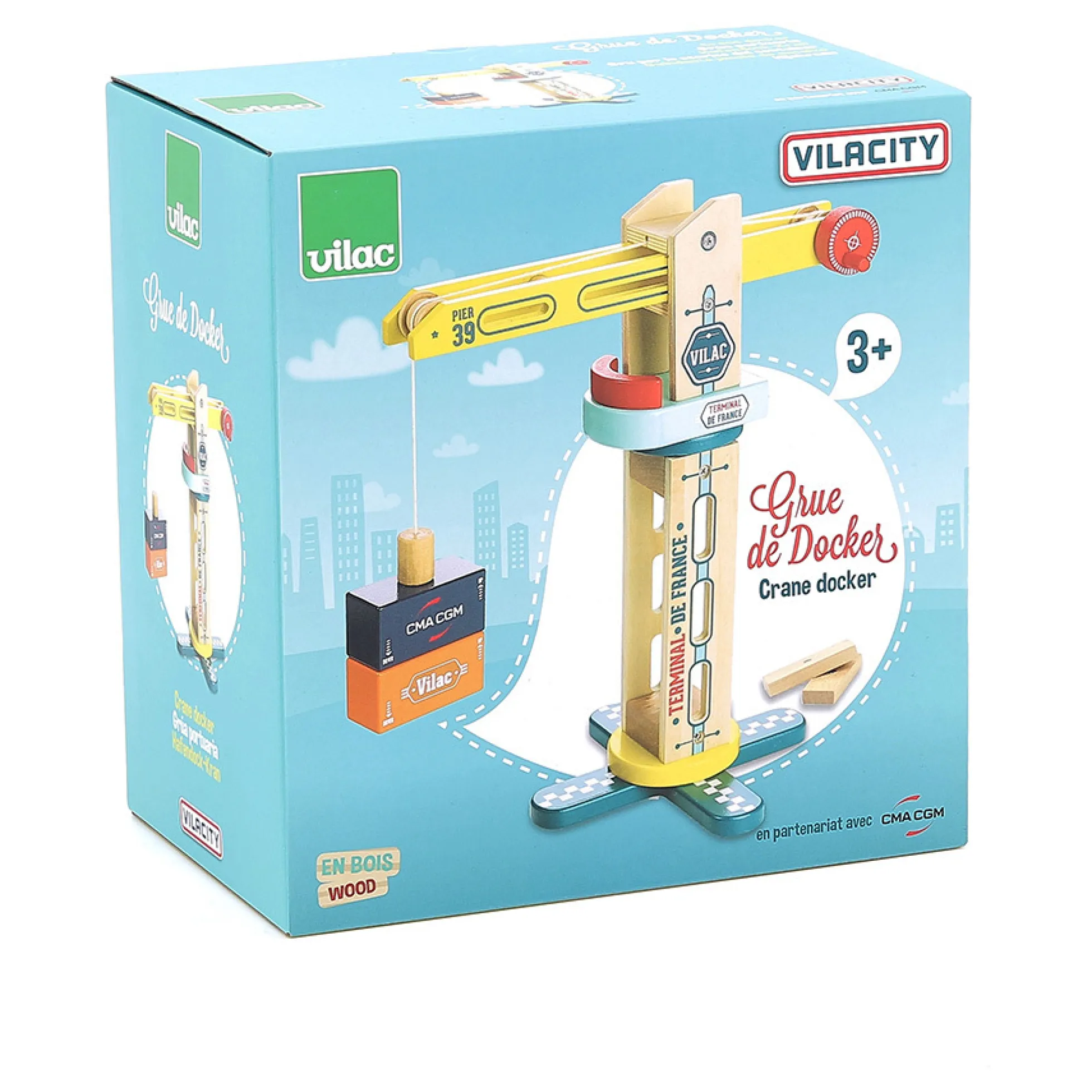 Grue en bois Docker, Vilacity