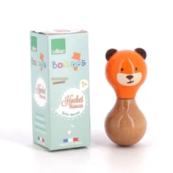 Hochet en bois Boizoos, Marcel l'ours