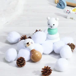 Hochet en bois Boizoos, Mariette la minette