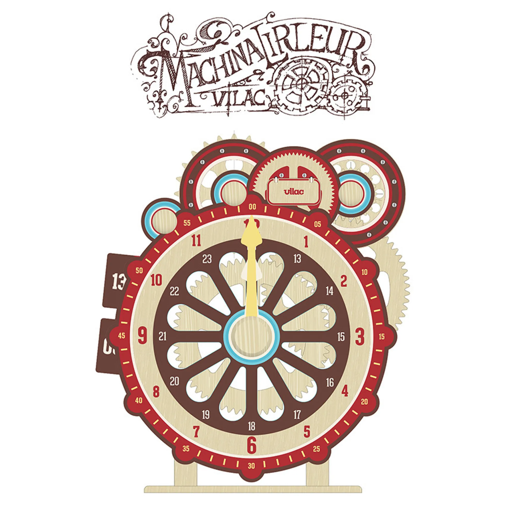 Horloge d'apprentissage, Machinarlileur