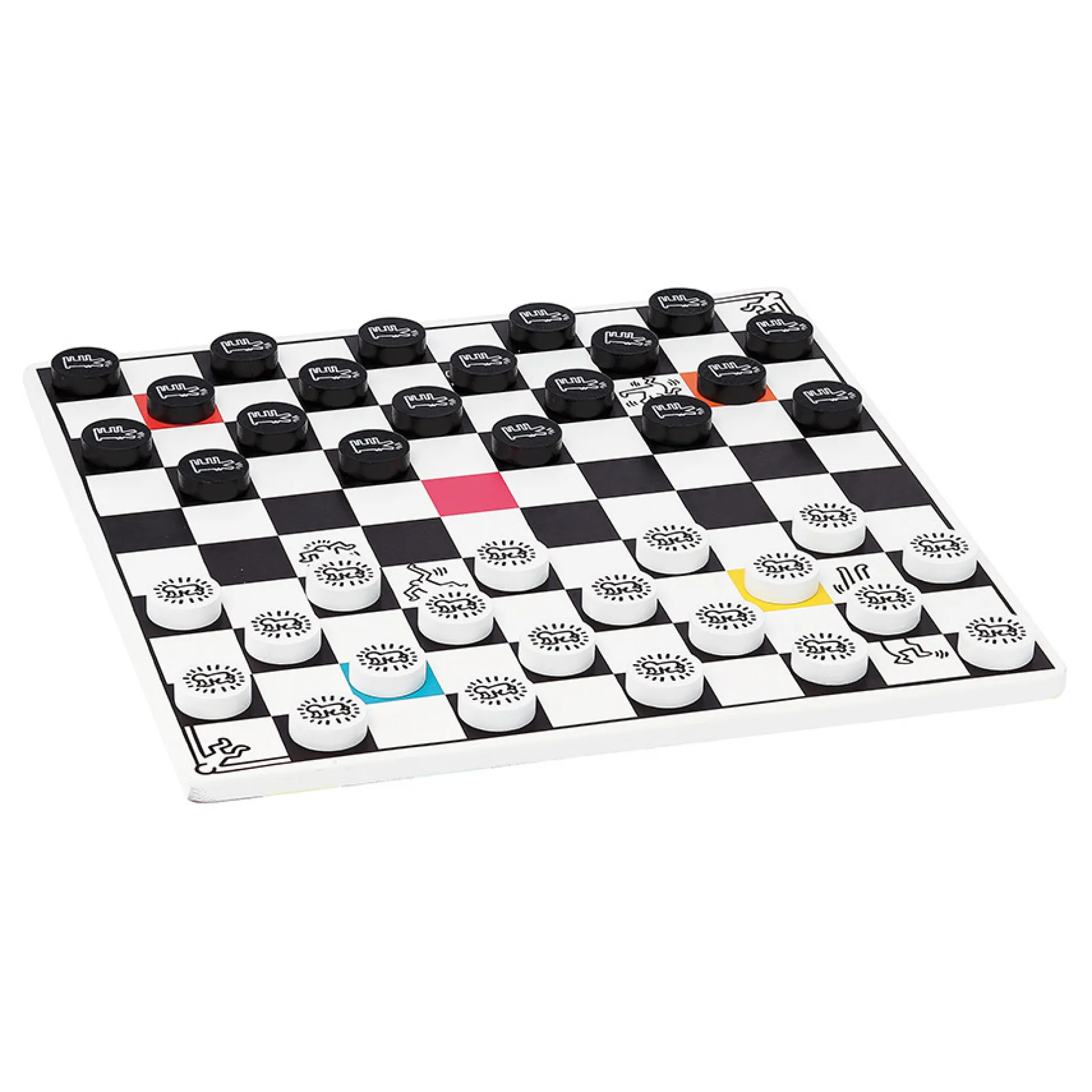 Jeu de dames / backgammon - Keith Haring